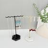 Wave-Shaped Top Jewelry Display Stand Creative Necklace Holder Accessories Display Stand Bedroom