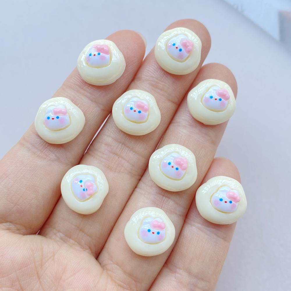 20 Pcs Cute Mini Cat Flat Back Resin Cabochons Scrapbooking DIY Jewelry Hairpin Craft Decoration Accessorie