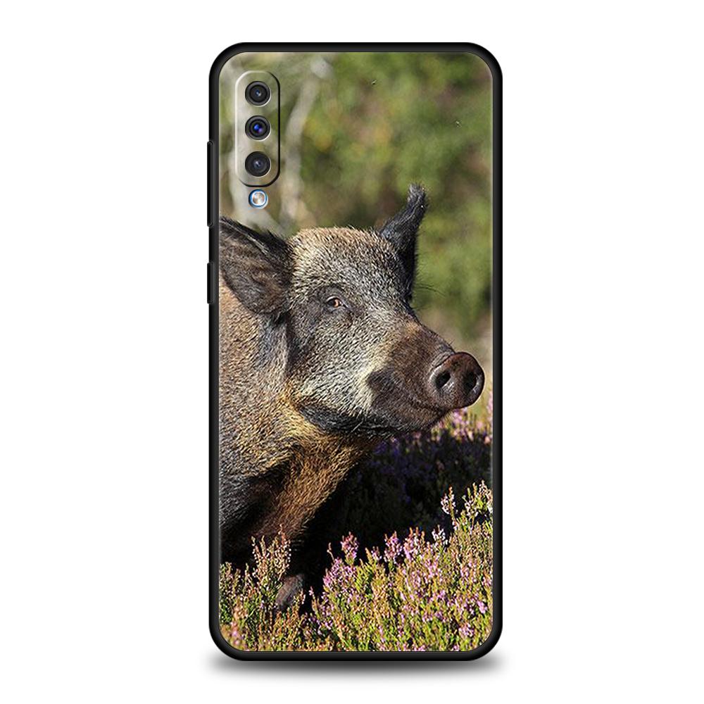 

Animal Wild Boar Phone Case For Samsung A56 A36 A26 A24 A16 A14 A12 A32 A50 A70 A20E A20S A22 A40 A34 A54 A42 A52 5G A06 Cover Samsung A34