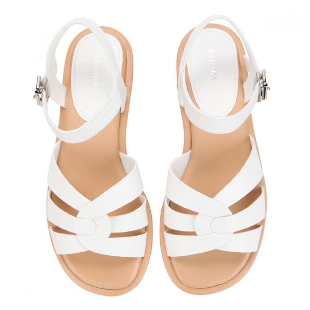 Barbara Sandals Bbg334wt 250mm 14400₽