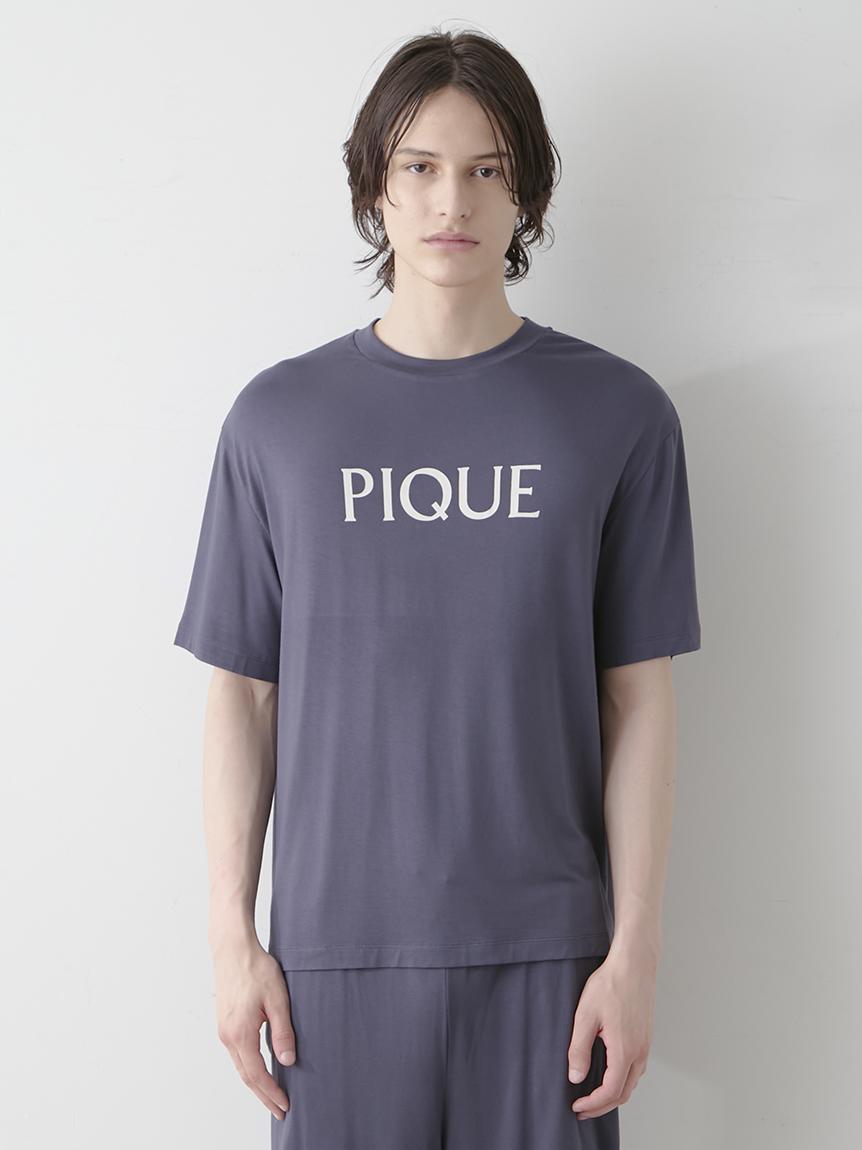 Gelato Pique [Homme] [Cooling Contact] Color Rayon Logo T-Shirt Pmct254220 Grn/L