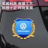 FD-10Valve Stems Caps 3D Alloy Car Fender Emblem Laser Logo Window Badge For Volkswagen Golf Bora Jetta Beetle Scirocco POLO Sharan S