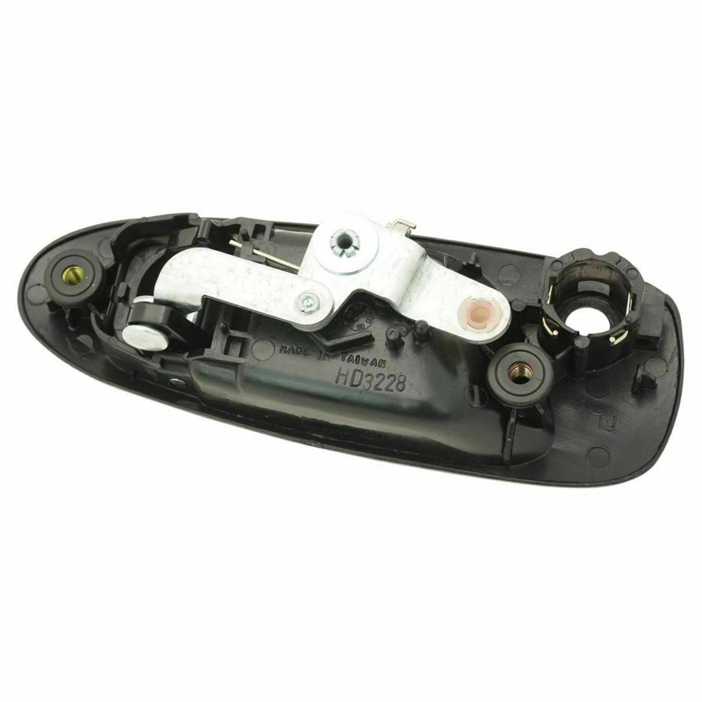 (Set de 4) Mânere noi față spate exterioare uși negre pentru Honda Civic 1992-95 1993-97 Civic Del Sol 72180SR3J02ZD 72680SR3J01ZC