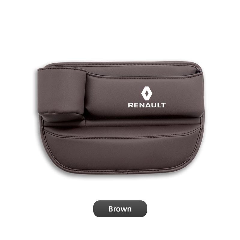 Pour Renault 2026 Nouveaux Enjoliveurs Boîte de Rangement Organiseur d'Espace de Siège Intérieur de Voiture Avec Porte-Gobelet Pour Renault Clio Megane Espace QM6 ZOE