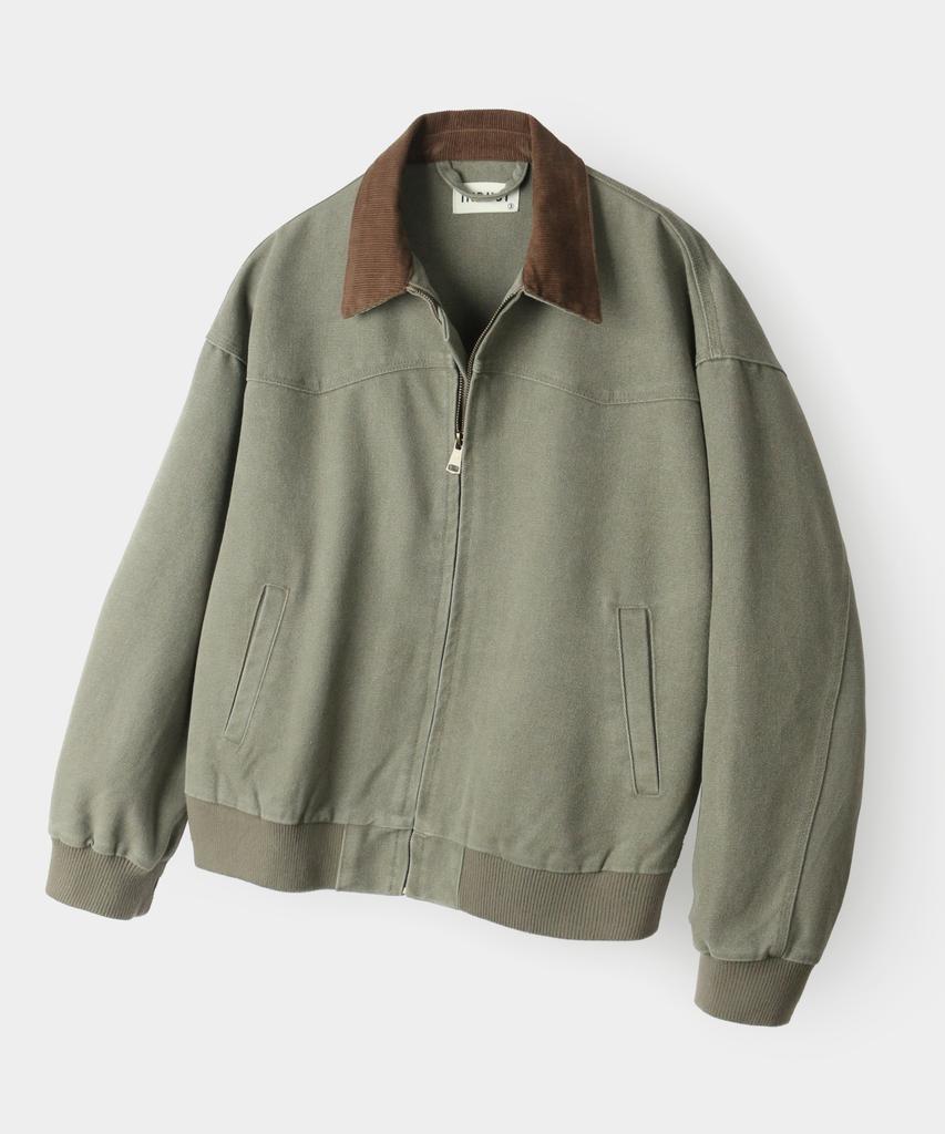 Indust Vtg Washed Blouson_3Color