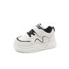 Children's sports shoes 2025 spring and autumn new boys toddler shoes breathable Internet celebrity board shoes little girl casual white shoes