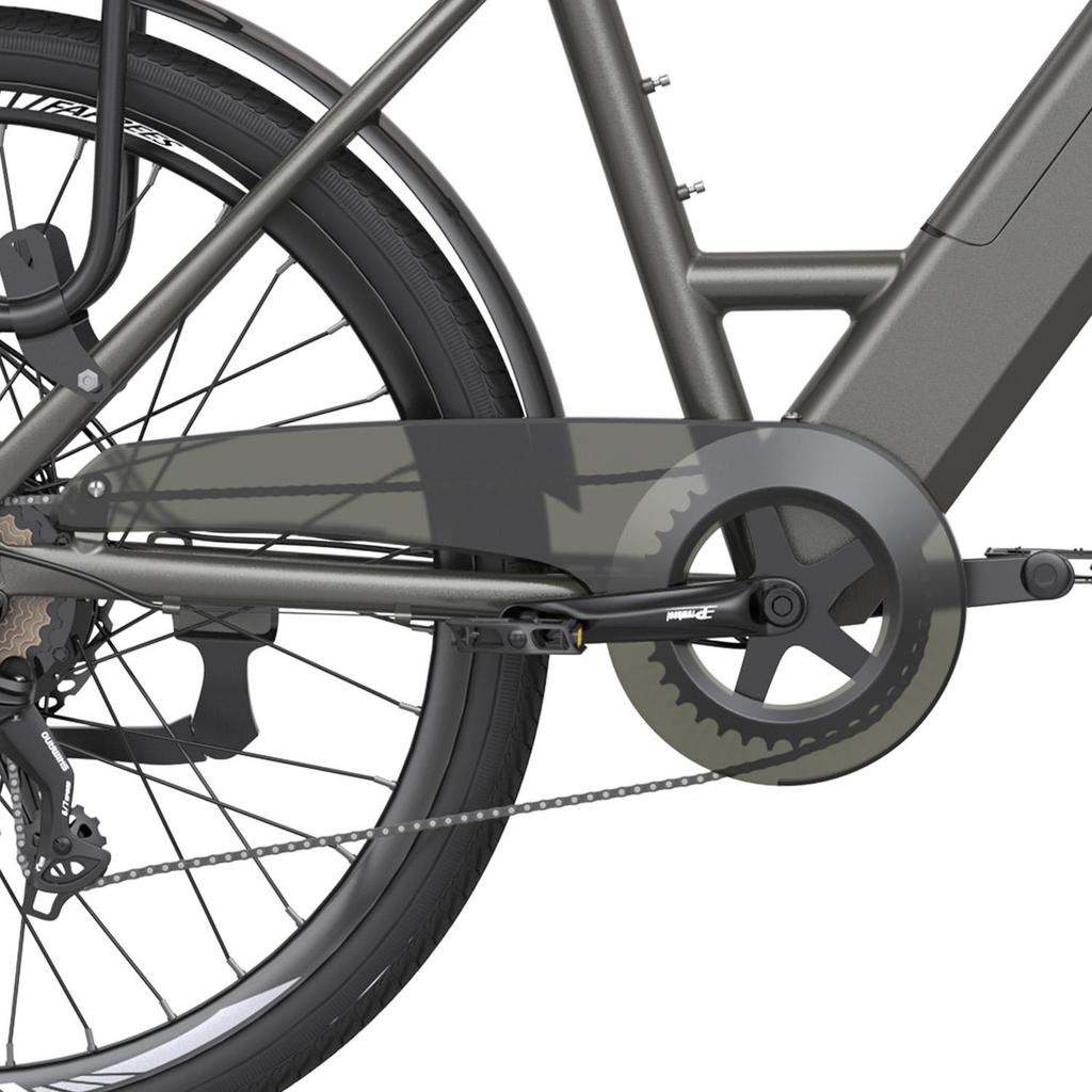FAFREES F26 Pro City Commuting Electric Bicycle With TowSeat 36V15Ah Battery 250W Motor 26 Inch City Tires 120KG Load E-Bike For Adult