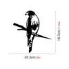 Metal Bird Stake Outdoor Garden Bird Statue Decorative Metal Animal Silhouettes for Tree Garden Decorative Bird Ornament