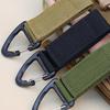 Nylon Band Kamperen Wandelen Nylon Lint Sleutelhanger Molle Rugzak Driehoek Rugzak Taille Tas Bevestiging Haak Gesp Klimgereedschap
