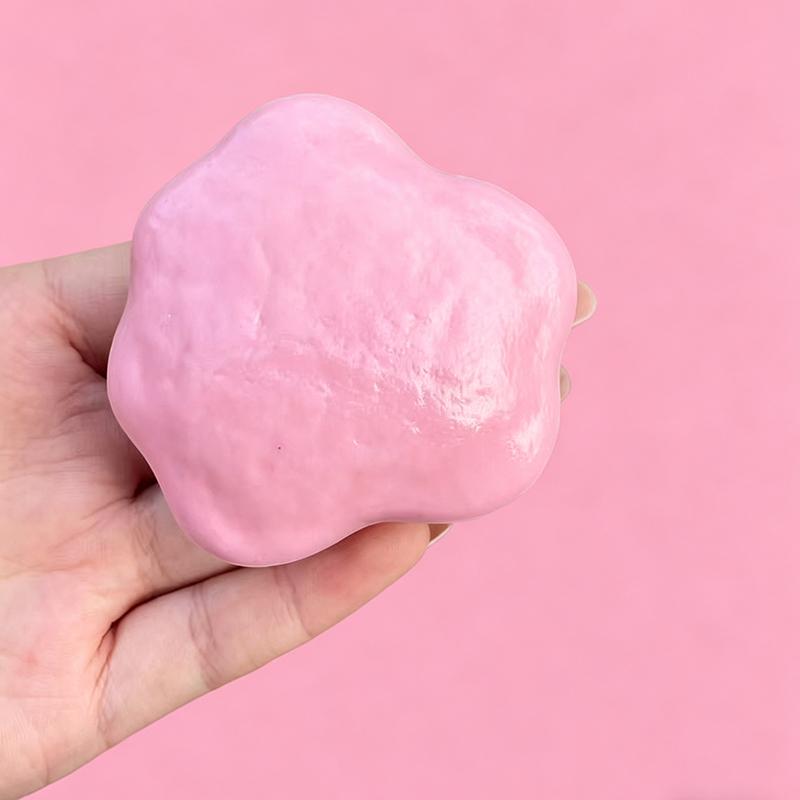Toys Soft Pink Cream Cat Paw Fidget Toy Super Squshiy Slow Rebound Toy Kawaii Sticky Cake Cat Paw Toy Stress Relieving for Girl