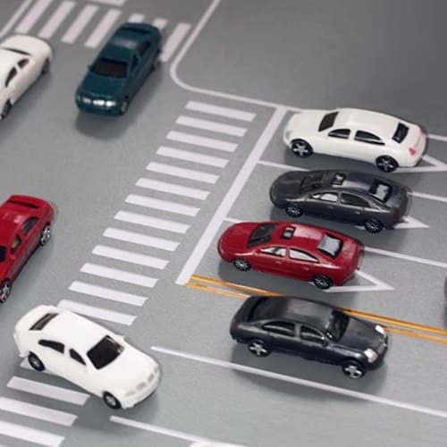 Wowjimi 20-Car Model Kit, 1/150 Scale, Miniature Cars, Model Cars, Diorama, Painted Cars, Scenery Collection, City Model, Railway Model, Realistic, Fu