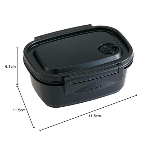 Skater Easy Light Lunch Box S Microwave Safe 430ml Black Seal Container Storage Container XPM3 Black