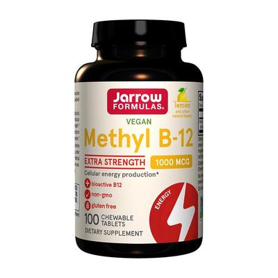 Vegan Methyl B-12 1000 Mcg Lemon Flavor, 100 Chewable Tablets