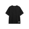 Li Ning Sports Life Collection T-Shirts Herren Schwarz Rundhals Mittlere Normale Passform AHSUD81-2