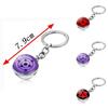 Naruto Sharingan Keyring Featuring Sharingan Design And Zinc Alloy Material For Collectors
