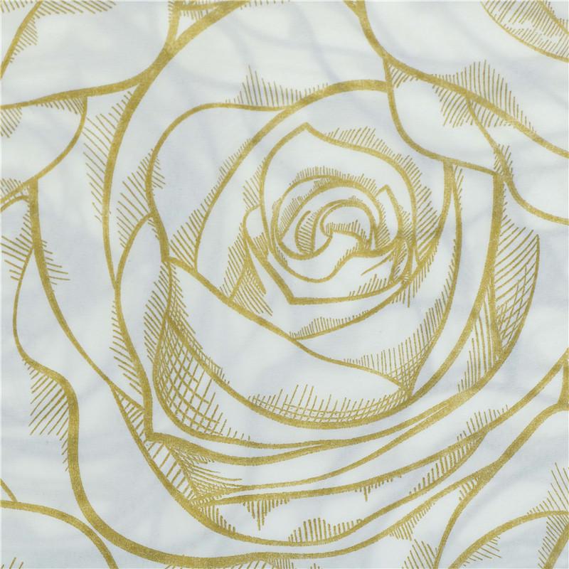 20Pcs Golden Rose Flower Paper Napkins Serviette Tissue Party Supply Home Decor