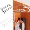 Wine Glass Rack Cup Iron Stemware Holder for Restaurant Cabinet Kitchen Black