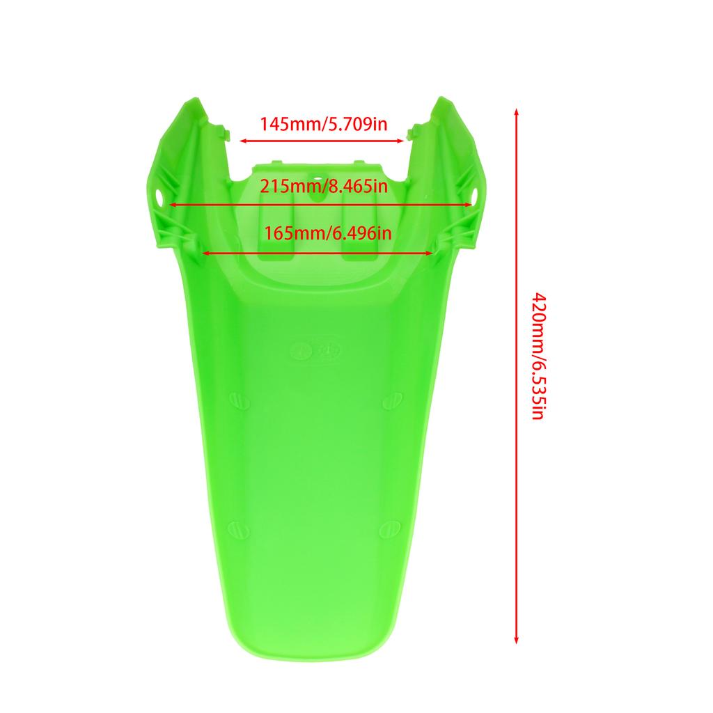 7 Color Motorcycle Rear Fender For Honda CRF70 Motorbike Accessories Moto Rear Fender Mudguard Enduro
