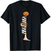 Pumpkin Trumpet Mummy Costume Halloween T-Shirt