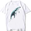 Whale Shark Anatomy Biology Tshirt Unisex Women Hip Hop Casual T Shirts Women Beach Diving White Tshirt Vintage Women Tees