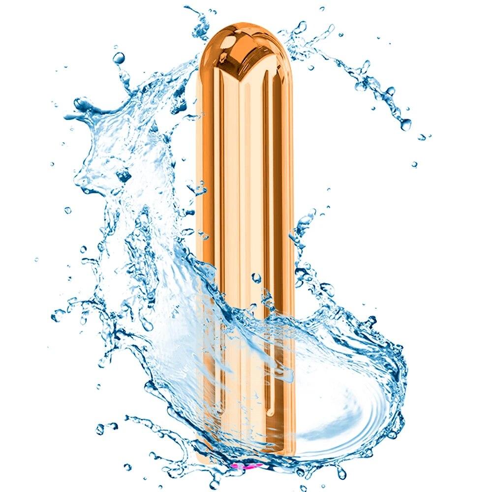 Mini Powerful Bullet Vibrators for Women USB Charging 10 Modes Nipple Clitoris Stimulator Vibrator Female Sex Toys for Adults 18