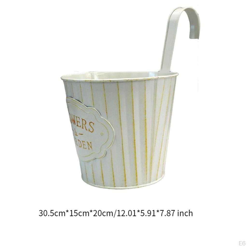 Elegant Hanging Flower Pot for Garden Decor