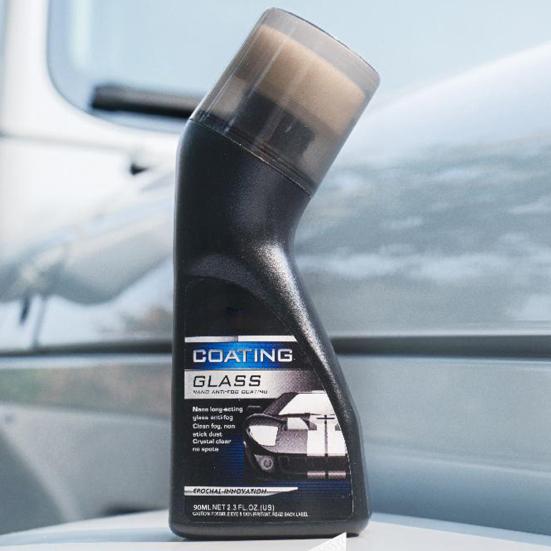 1/2/3/4/5Pcs Anti-Fog Car Glass Cleaner 90ml Defogging Agent with Applicator Long-Lasting Protection