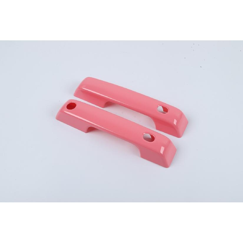 Exterior Door Handle Cover Trim Bezel For Ford F150 2Door 2021+ Pink Accessories