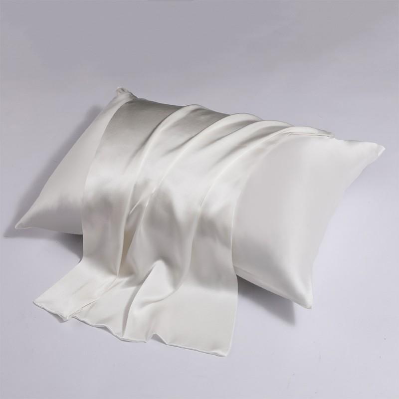 100% Pure Mulberry Silk Pillowcase 16 Momme Double-Sided Envelope Style Bedding Comfort