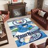 Manchester City 19 Personalized Text Area Rug Suitable for Balcony Dormitory Entryway Outdoor Antislip Carpet Decorate Offices Best for Christmas