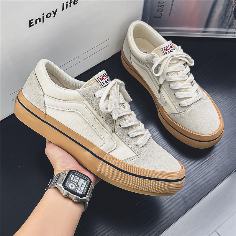Board shoes, spring 2025 new men's shoes, niche design German training shoes, retro canvas shoes, running casual shoes