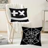Dutch disc jockey M-Mar T-Tin G-Garrix  Pillow Case Office Cushions Suitable For Sofa Car Bedroom Decorative Cushion Cover