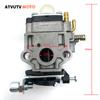 11mm 15mm Carburetor Carb For 2-Stroke Hedge Trimmer 22cc 26cc 33cc 34cc 43cc 49cc 52cc Brushcutter Brush Cutter Chainsaw 40-5