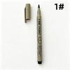 Waterproof Quick-Dry Black Fine-Liner Pen for Manga Art and Outlining