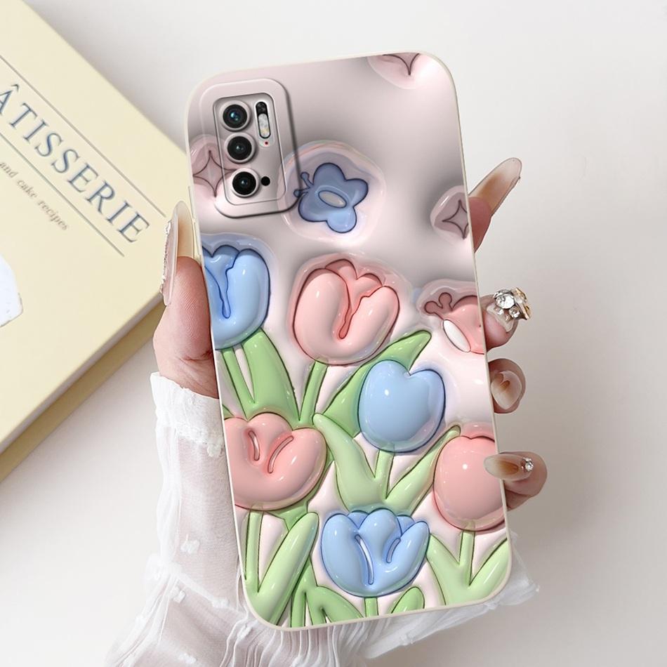For Xiaomi Poco M3 Pro 5G Phone Case Poco M3 M3Pro Cute New Design Soft Silicone Shockproof Cases
