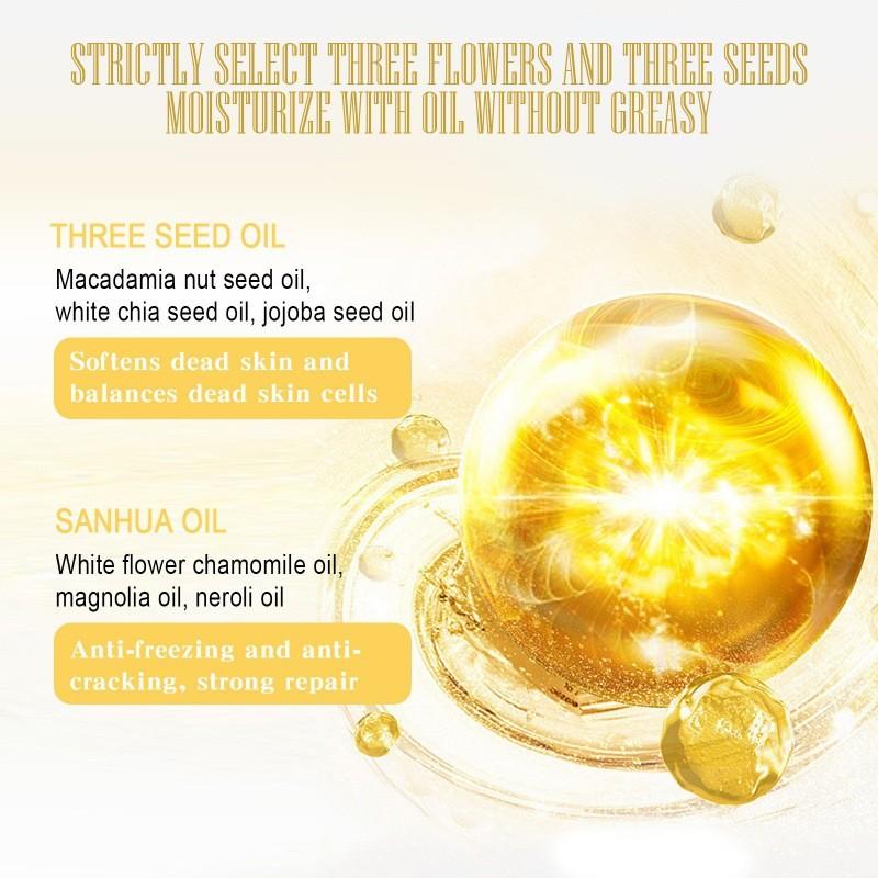 Jaysuing Three Flower Three Seed Hand And Foot Essence Oil For Deep Moisturizing Skin