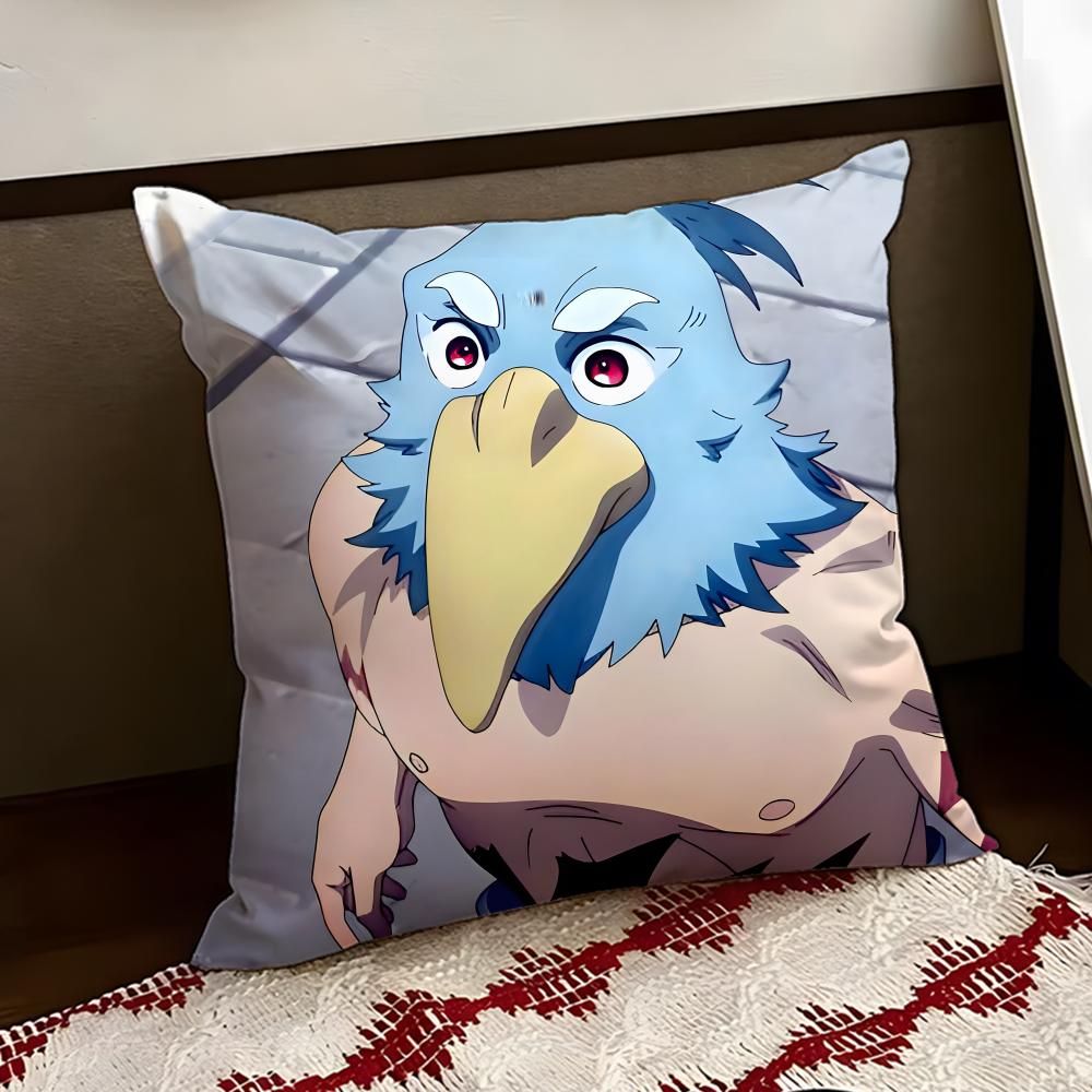 Anime SShangriLa Frontier Cushion Cover Reversible Soft Durable Pillow Cover Home  Car MultiScene Use for Daily Comfort