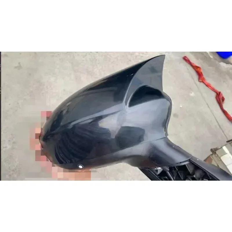 Pair Horn Side Wing Mirror Cover Caps For Fiat 500 500c 2007- Rearview Mirror Cover Shell Case Trim Add on Car Accessories