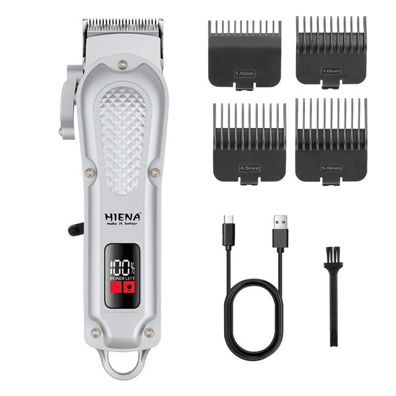 New multifunctional hair clipper household electric shaver barber shop special electric clipper shape carving scissors rechargeable electric clipper