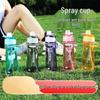 Simita Tritan Spray Cooling Sports Water Bottle with Handle
