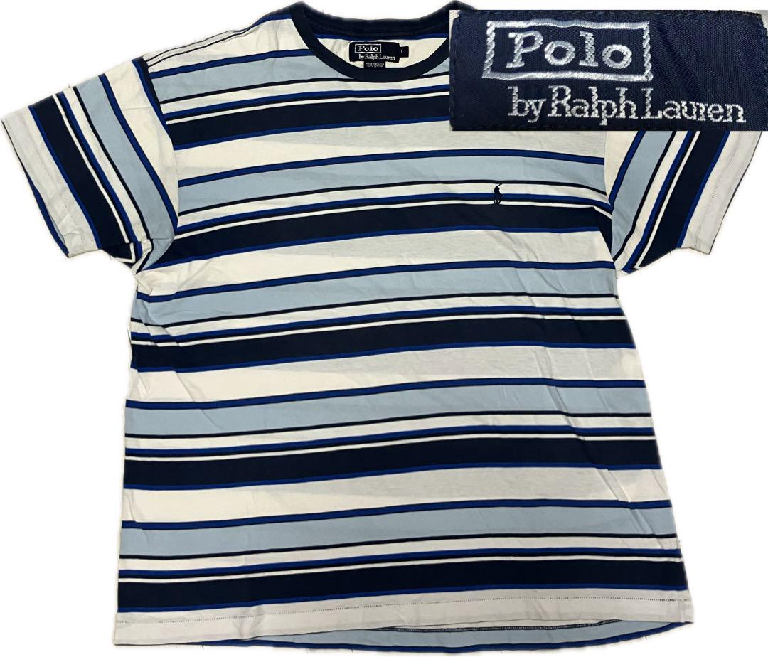 

[USED] Vintage 90s Polo Ralph Lauren striped T-shirt