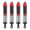 4Pcs RC Shock Absorber Set Damper with Screws 1 10 Remote Control Car Parts Aluminum Alloy 100mm Red