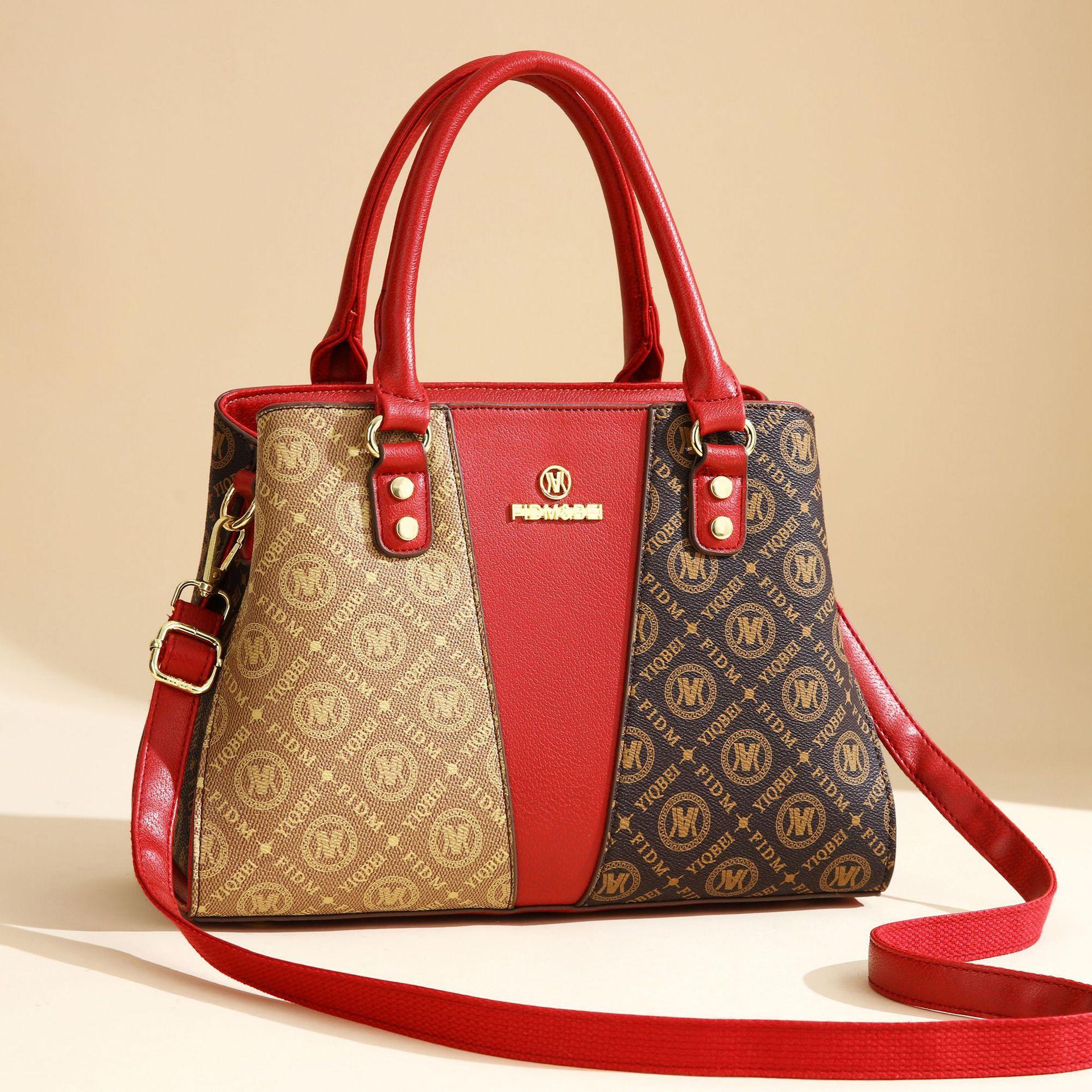 

Женская сумка из ПУ 2025 новая сумка полиэстеровая сумка-тоут ощущение высокого класса большая вместимость плечевая сумка-мессенджер женская