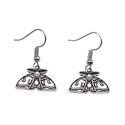 Drop & Dangle Earring Dragonfly Butterfly Vintage Jewelry SuppliesEarring Size 18x19mm QE009