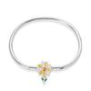Armband Silber 925 Original 17-20CM Stern Mond Sonne Schmetterling Zirkon Feine Armbänder Passend für DIY Charms Geburtstags Schmuck Souvenir Geschenk