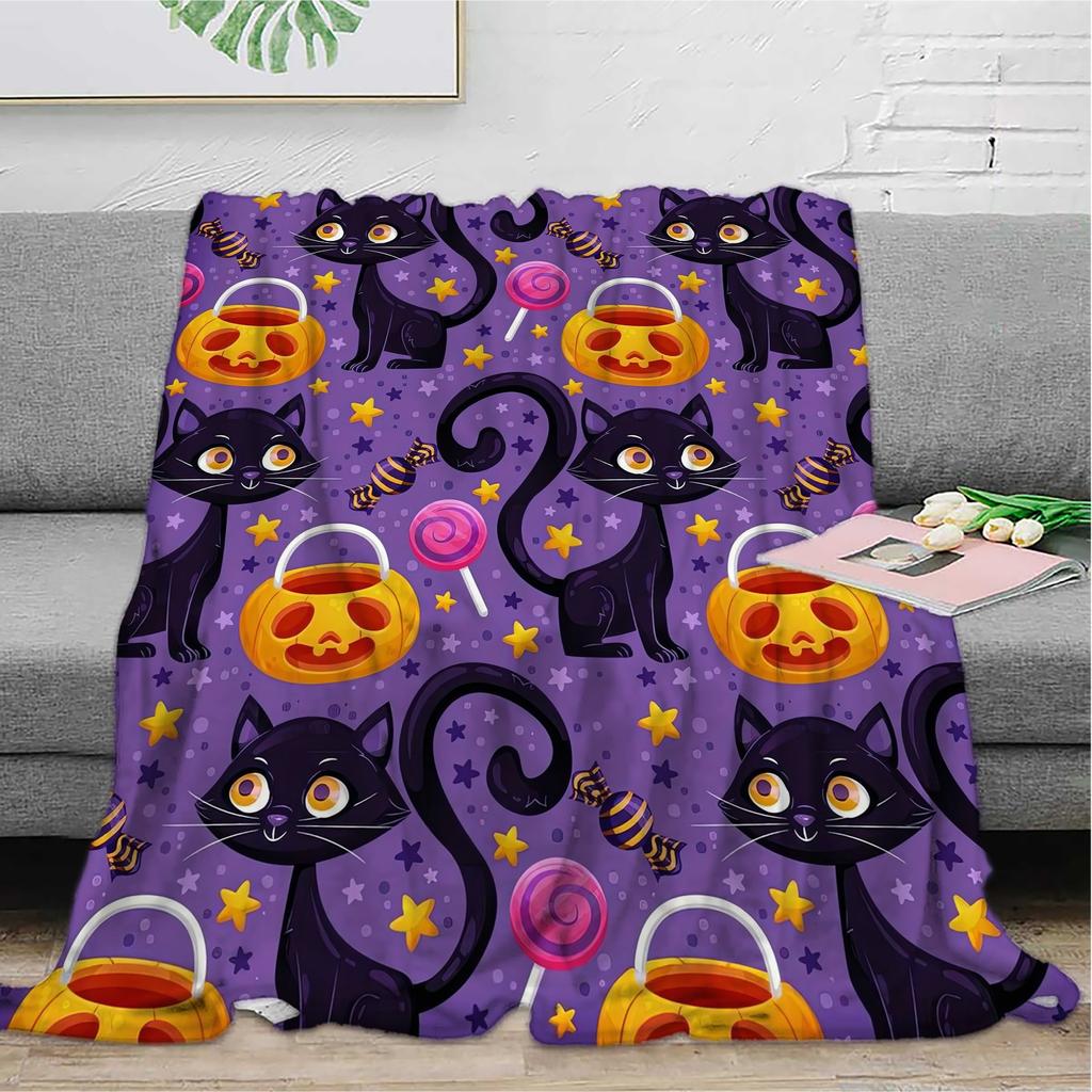 Halloween Print Blanket