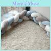 Cozy Handmade Baby Bed Surround With Twisted Knot Design For Ultimate Protection And Comfort