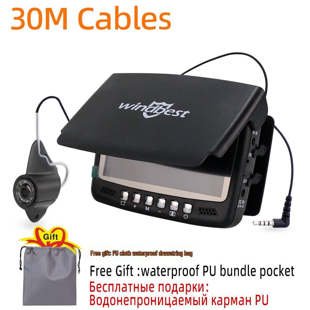 4.3-Inch Night Vision Fish Finder Underwater Camera with Anchor Detection