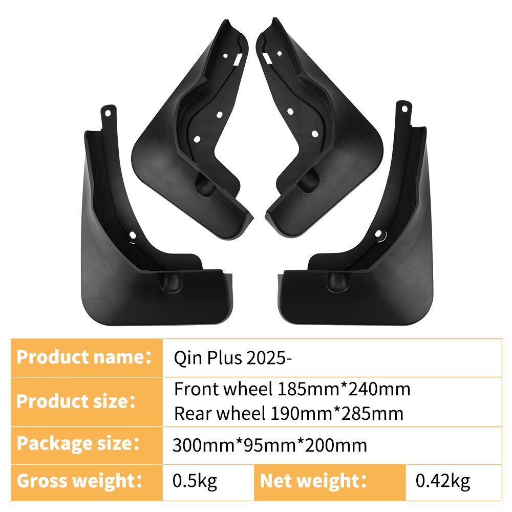 Applicable To BYD Qin Plus 2025 Foreign Trade Cross-border Fender Car Tire Fender Modification