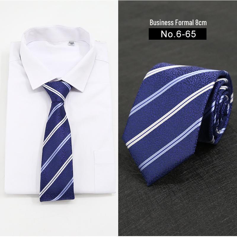 Men's Formal Business Casual Solid or Striped Tie